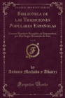 Image for Biblioteca de Las Tradiciones Populares Espanolas, Vol. 10