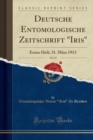 Image for Deutsche Entomologische Zeitschrift &quot;iris,&quot; Vol. 27