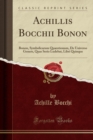 Image for Achillis Bocchii Bonon