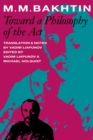 Image for Toward a Philosophy of the Act