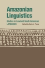 Image for Amazonian Linguistics : Studies in Lowland South American Languages