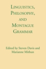 Image for Linguistics, Philosophy, and Montague Grammar