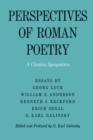 Image for Perspectives of Roman Poetry : A Classics Symposium