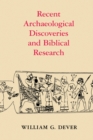 Image for Recent Archaeological Discoveries and Biblical Research