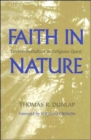 Image for Faith in nature  : environmentalism as religious quest