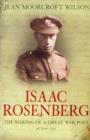 Image for Isaac Rosenberg  : the making of a great war poet