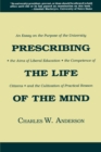 Image for Prescribing the Life of the Mind