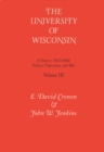Image for Tne University of Wisconsin v. 3; Politics, Depression and War, 1925-45 : A History