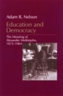 Image for Education and Democracy
