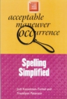 Image for Spelling simplified