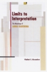 Image for Limits to Interpretation