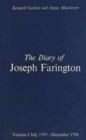 Image for The Diary of Joseph Farington : Volume 1, July 1793-December 1974, Volume 2, January 1795-August 1796