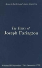 Image for The Diary of Joseph Farington : Volume 3, September 1796-December 1798, Volume 4, January 1799-July 1801