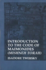 Image for The Code of Maimonides (Mishneh Torah) : Introduction