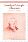 Image for Coleridge&#39;s Philosophy of Language