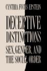 Image for Deceptive Distinctions : Sex, Gender, and the Social Order