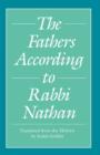 Image for The Fathers According to Rabbi Nathan