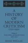 Image for French, Italian, and Spanish Criticism, 1900-1950 : Volume 8
