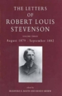 Image for The Letters of Robert Louis Stevenson : Volume Three, August 1879 - September 1882