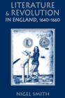 Image for Literature and Revolution in England, 1640-1660