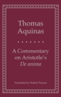 Image for A commentary on Aristotle&#39;s De Anima