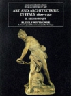 Image for Art and Architecture in Italy, 1600-1750