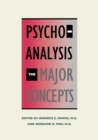 Image for Psychoanalysis: The Major Concepts