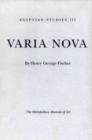 Image for Egyptian Studies : v. 3 : Varia Nova