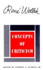 Image for Concepts of Criticism