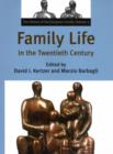 Image for The history of the European familyVol. 3: Family life in the twentieth century