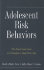 Image for Adolescent risk behaviors  : why teens experiment and strategies to keep them safe