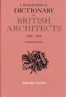 Image for A Biographical Dictionary of British Architects, 1600-1840