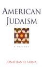 Image for American Judaism: a history