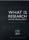Image for What is research in the visual arts?  : obsession, archive, encounter