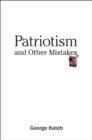 Image for Patriotism and other mistakes