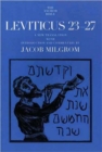 Image for Leviticus 23-27  : a new translation with introduction and commentary