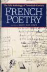 Image for The Yale Anthology of Twentieth-Century French Poetry
