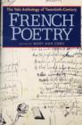 Image for The Yale anthology of twentieth-century French poetry