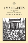Image for 1 Maccabees: A New Translation With Introduction and Commentary : volume 41B