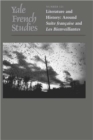 Image for Yale French Studies, Number 121 : Literature and History: Around &quot;Suite Francaise&quot; and &quot;Les Bienveillantes&quot;