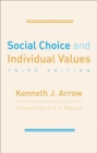 Image for Social choice and individual values