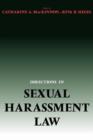 Image for Directions in Sexual Harassment Law