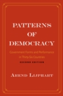 Image for Patterns of democracy: government forms and performance in thirty-six countries