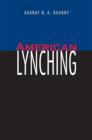 Image for American lynching
