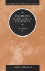 Image for Children&#39;s Literature and its Effects