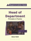 Image for Head of department  : principles in practice