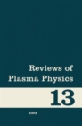 Image for Reviews of Plasma Physics