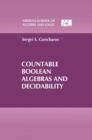 Image for Countable Boolean Algebras and Decidability