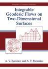 Image for Integrable Geodesic Flows on Two-Dimensional Surfaces