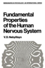 Image for Fundamental Properties of the Human Nervous System